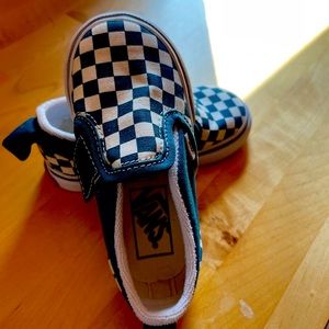 Toddler Size 6 Checkerboard Vans
